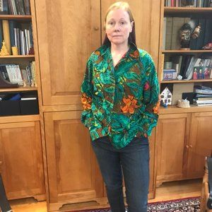 Classic Investment Clothing Vintage Silk Blouse